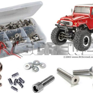 tam138 - Tamiya Land Cruiser CR-01 (#58405) Stainless Screw Kit