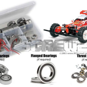 tam156r - Rubber Shielded Bearing Kit For The Tamiya HotShot 1/10th (#58391)