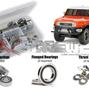 tam161r - Tamiya Toyota FJ Cruiser (#58588/58620) Rubber Shielded Bearing Kit