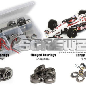 tam218b - Metal Shielded Bearing Kit For The Tamiya Lola T93/00 F103 (#58134)