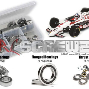 tam218r - Rubber Shielded Bearing Kit For The Tamiya Lola T93/00 F103 (#58134)