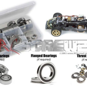 tam263r - Tamiya TA-03F Pro 1/10th (#58177) Compatible Rubber Shielded Bearing Kit