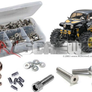 tam266 - Tamiya Monster Beetle 2015 Black Edition (#47419) Compatible Stainless Steel Screw Kit