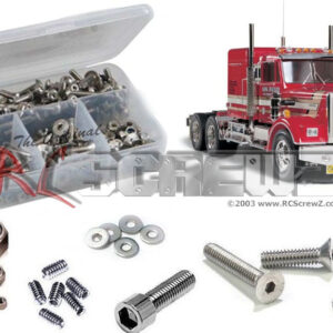 tam268 - Tamiya 1/14 King Hauler (#56301) Compatible Stainless Steel Screw Kit