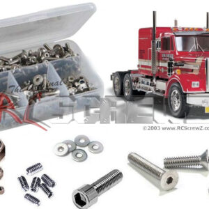 tam268 - Tamiya 1/14 King Hauler 10X8 (#56301) Compatible Stainless Screw Kit