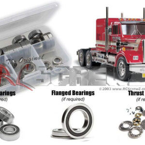 tam268r - Tamiya 1/14 King Hauler 10X8 (#56301) Compatible Rubber Shielded Bearing Kit