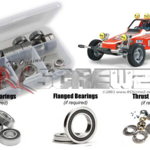 tam287r - Tamiya Buggy Champ 1/10th (#58441) Compatible Rubber Shielded Bearing Kit
