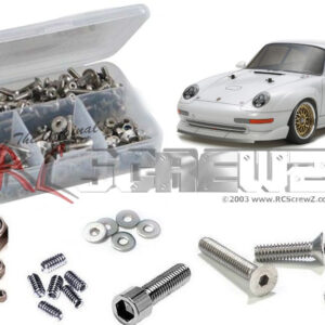 tam288 - Tamiya Porsche 911 GT2 1/10th (#47321) Compatible Stainless Steel Screw Kit