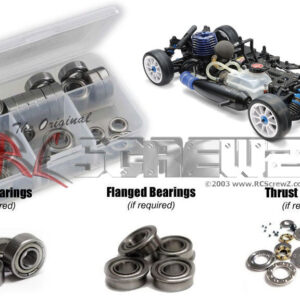 tam289b - Tamiya TG10 MK.2 FZ Racing 1/10th (#44055) Compatible Metal Shielded Bearing Kit