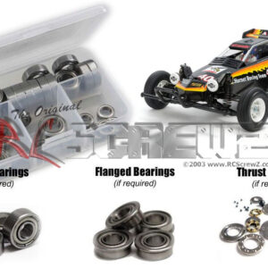 tam290b - Tamiya Hornet EVO 1/10th 2wd (#58742) Compatible Metal Shielded Bearing Kit
