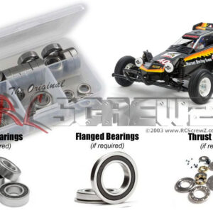 tam290r - Tamiya Hornet EVO 1/10th 2wd (#58742) Compatible Rubber Shielded Bearing Kit