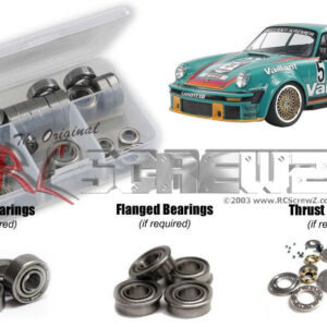tam291b - Tamiya Porsche 934 (1976) 1/10th (#47524) Compatible Metal Shielded Bearing Kit