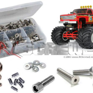 tam300 - Tamiya Clod Buster 4WS 1/10th  4WD Monster 2026 (#58726) Compatible Stainless Steel Screw Kit