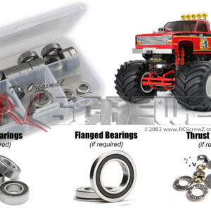 tam300r - Tamiya Clod Buster 4WS 1/10th 4WD Monster 2026 (#58726) Compatible Rubber Shielded Bearing Kit - Image 1