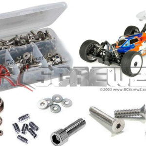 tek024 - Stainless Steel Screw Kit For The Tekno EB48 2.1 Buggy 1/8th 4WD (#TKR9003)