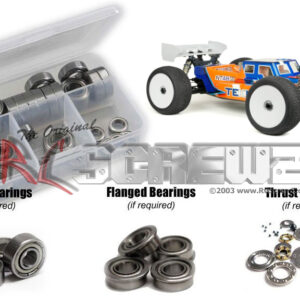 tek026b - Tekno RC NT48 2.0 1/8th (#TKR9400) Compatible Metal Shielded Bearing Kit