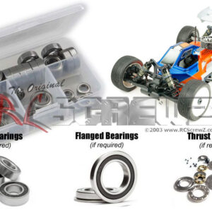 tek028r - Tekno RC NB48 2.1 Nitro 1/8th (#TKR9301) Compatible Rubber Shielded Bearing Kit