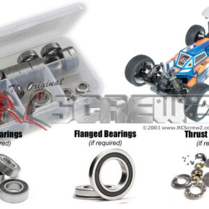 tek031r - Tekno RC EB48 2.2 1/8th 4WD (TKR9005) Compatible Rubber Shielded Bearing Kit
