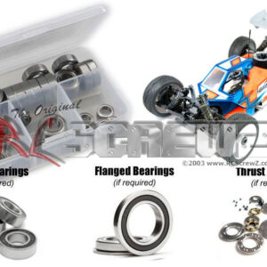 tek032r - Tekno RC NB48 2.2 1/8th 4WD (TKR9305) Compatible Metal Shielded Bearing Kit