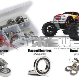 tra001r - Rubber Shielded Bearing Kit For The Traxxas T-Maxx 2.5 (#4910)