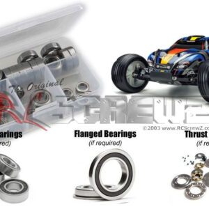 tra006r - Rubber Shielded Bearing Kit For The Traxxas Nitro Rustler 2.5/SE (#44096-3)