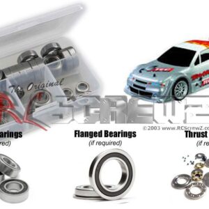 tra008r - Rubber Shielded Bearing Kit For The Traxxas 4-Tec Elec. (#6808)