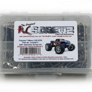 tra017 - Stainless Steel Screw Kit For The Traxxas T-Maxx 2.5R (#49104-1)