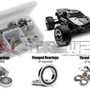 tra018r - Rubber Shielded Bearing Kit For The Traxxas Jato 3.3 (#5507)