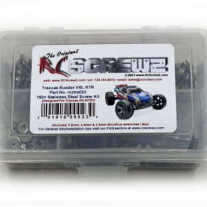 tra023 - Stainless Steel Screw Kit For The Traxxas Rustler VXL (#3707)