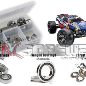 tra023r - Rubber Shielded Bearing Kit For The Traxxas Rustler VXL (#3707)