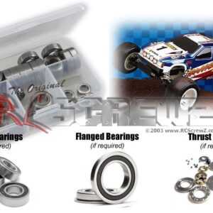 tra027r - Traxxas SRT 1/10 Stadium (#2503) Compatible Rubber Shielded Bearing Kit