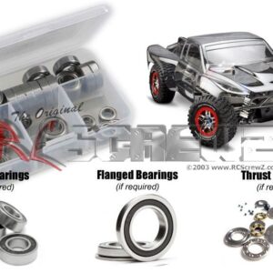 tra051r - Rubber Shielded Bearing Kits Traxxas Slash LCG/Platinum (#68086-3/6804)