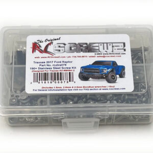 tra078 - Traxxas Ford Raptor 2017 (#58094-1) Stainless Steel Screw Kit