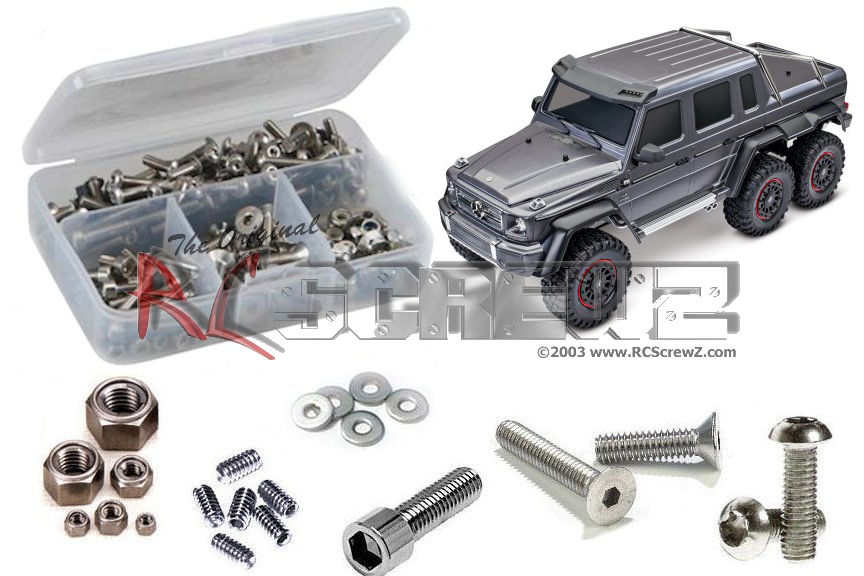 387 pcs/set Stainless Steel Screw Kit For 1/10 RC Car Traxxas TRX-4 Trx-6