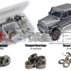 tra090b - Metal Shielded Bearing Kit For The Traxxas TRX-6 Crawler 1/10th (#88096-4)
