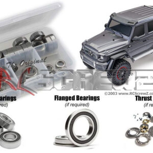 tra090r - Rubber Shielded Bearing Kit For The Traxxas TRX-6 Crawler 1/10th (#88096-4)