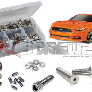 tra094 - Traxxas Ford Mustang GT (#83044-4) Stainless Screw Kit