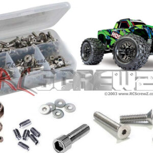 tra097 - Stainless Steel Screw Kit For The Traxxas Hoss 4x4 VXL (#90076-4)