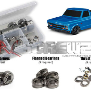 tra098b - Metal Shielded Bearing Kit For The Traxxas Drag Slash 1/10th (#94076-4)