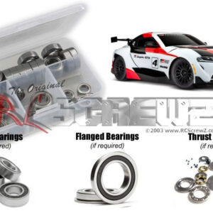 tra099r - Traxxas Toyota GR Supra GT4 (#93064-4) Rubber Shielded Bearing Kit