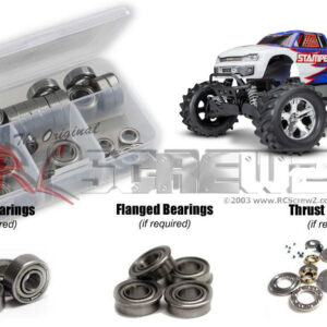 tra100b - Traxxas Stampede 4x4 1/10th (#67010-4) Metal Shielded Bearing Kit
