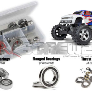 tra100r - Traxxas Stampede 4x4 1/10th (#67010-4) Rubber Shielded Bearing Kit