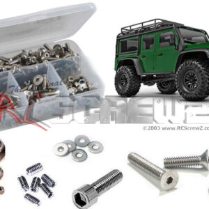 tra105 - Stainless Steel Screw Kit For The Traxxas TRX-4M Defender 1/18th (#97054-1)