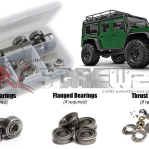 tra105b - Metal Shielded Bearing Kit For The Traxxas TRX-4M Defender 1/18th (#97054-1)