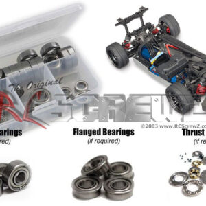 tra108b - Metal Shielded Bearing Kit For The Traxxas 4-Tec 2.0 VXL AWD 1/10th (#83076-4)