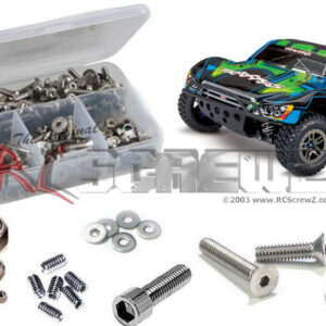 tra109 - Stainless Steel Screw Kit For The Traxxas Slash Ultimate 4x4 (#68077-4)
