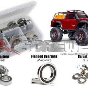 tra111r - Traxxas TRX-4 Sport High Trail (#82044-4) Compatible Rubber Shielded Bearing Kit