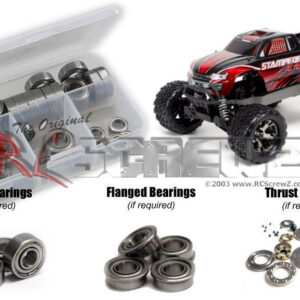 tra114b - Traxxas Stampede BL-2S 4x4 (#67154-4) Compatible Metal Shielded Bearing Kit