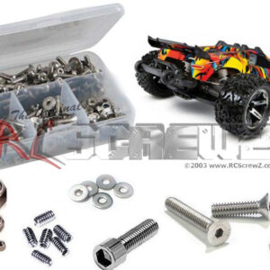 tra115 - Traxxas Rustler BL-2S 4x4 (#67164-4) Compatible Stainless Screw Kit