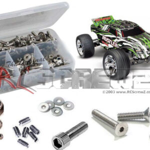 tra117 - Traxxas Rustler 2wd USB-C (#37054-8) Compatible Stainless Screw Kit